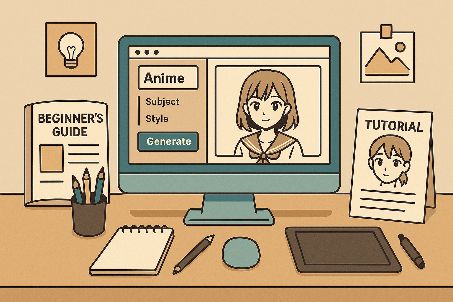 Getting started with AI anime generation