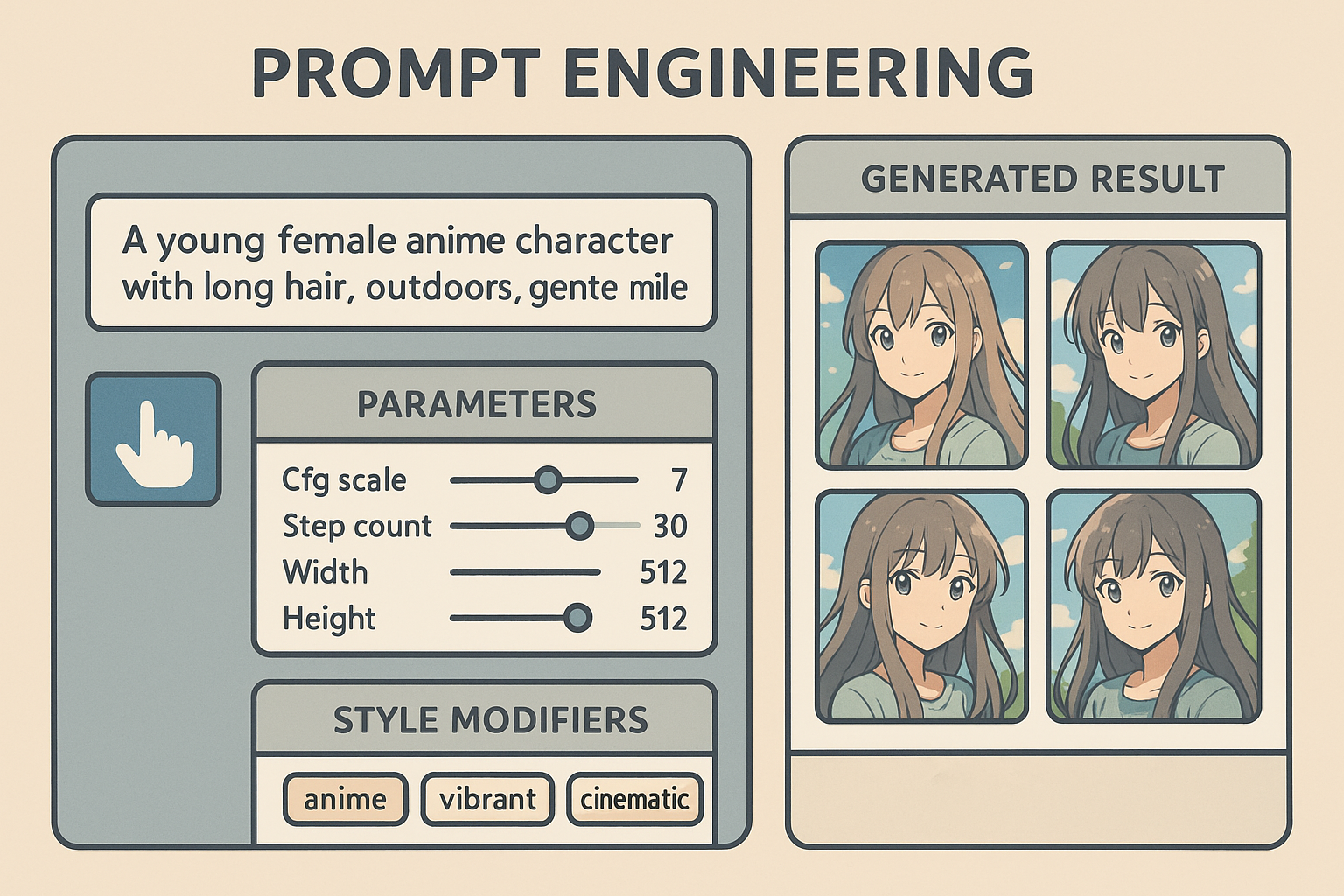 Advanced anime prompting techniques