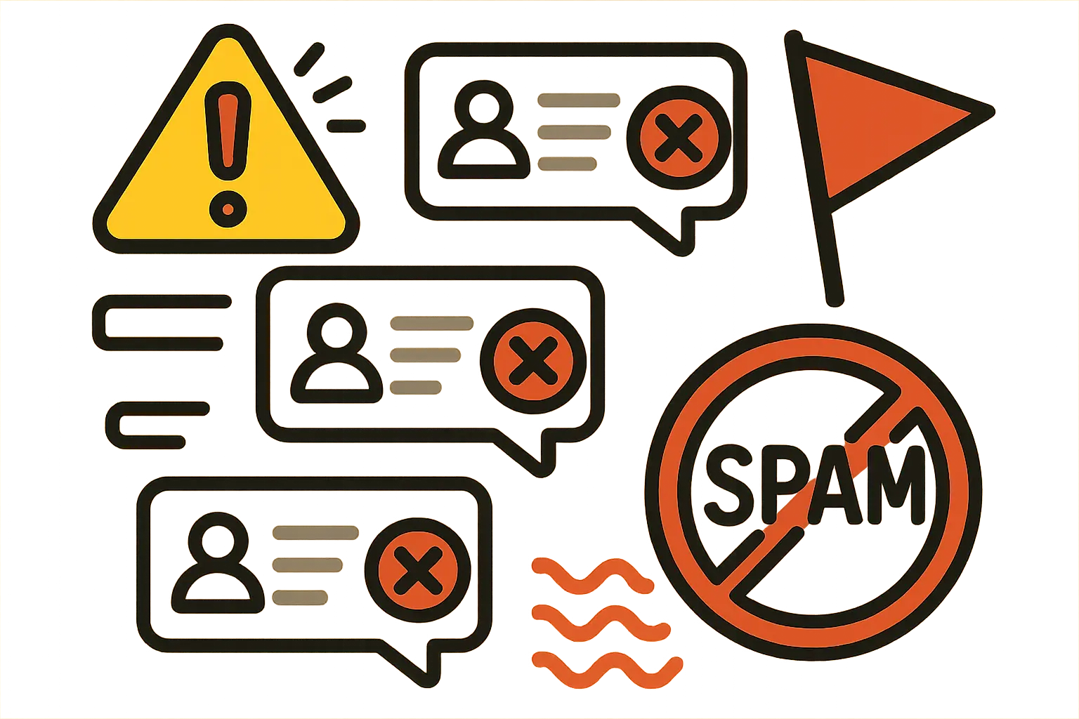 Comment spam signals to avoid